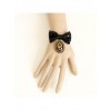 Charming Black Bowknot Lady Lolita Wrist Strap