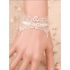 Elegance Retro White Lace Gothic Lolita Bracelet
