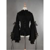 Gorgeous Flare Sleeve Black Bowknot Lolita Blouse