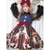Circus Rabbit Series JSK Bowknot Retro Sweet Lolita Sling Dress