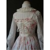 The Flower White Of Lotus Lace Pure Cotton  Vest Skirt