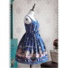 Lace Decorated Neckline Casual Style Lolita JSK - Picnic Rabbits by Infanta