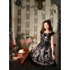 Magic Tea Party Seven Crimes Series Printing Classic Lolita Sleeveless Dress