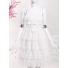 Chiffon Bowknot Elegant Classic Lolita Sling Dress