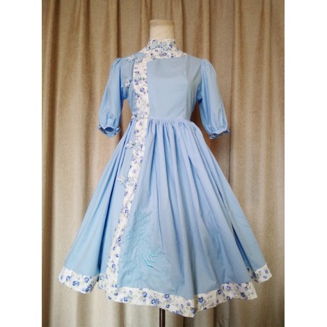 Chinese Maiden Series Chinese Style Short Sleeve Classic Lolita Dress