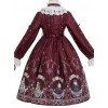 Magic Tea Party Rose Knight Series Classic Lolita Long Sleeve Dress
