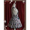 Dark Green Rabbit  Lolita Suspender Dress