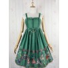 Fairy Tale World Amusement Park Series Little High Waist Classic Lolita Sling Dress