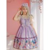 Fairy Tale World Amusement Park Series Little High Waist Classic Lolita Sling Dress
