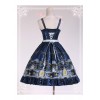 Magic Tea Party Angel Fish Series Classic Lolita Sling Dress