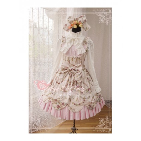 Magic Tea Party Spring Dance Series Sweet Lolita Sling Dress