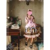 Magic Tea Party The Squirrel Couple's Afternoon Series Printing Short Sleeve Sweet Lolita Dress