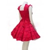 Red Sleeveless Ruffles Classic Lolita Dress