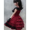 Sleeveless Bowknot Lace Classic Lolita Dress