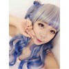 Blue And Gray Mixed Color Harajuku Style Anime Lolita And Cosplay Wig