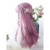 Pink Micro Curly Long Hair Lolita Wigs