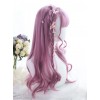 Pink Micro Curly Long Hair Lolita Wigs