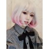 Gray-pink Gradient Double Ponytail Sweet Lolita Wigs