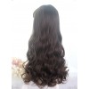 Air bangs Black-brown Long Curly Hair Classic Lolita Wigs