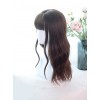 Chocolate Color Large Wave Curly Long Hair Lolita Wigs