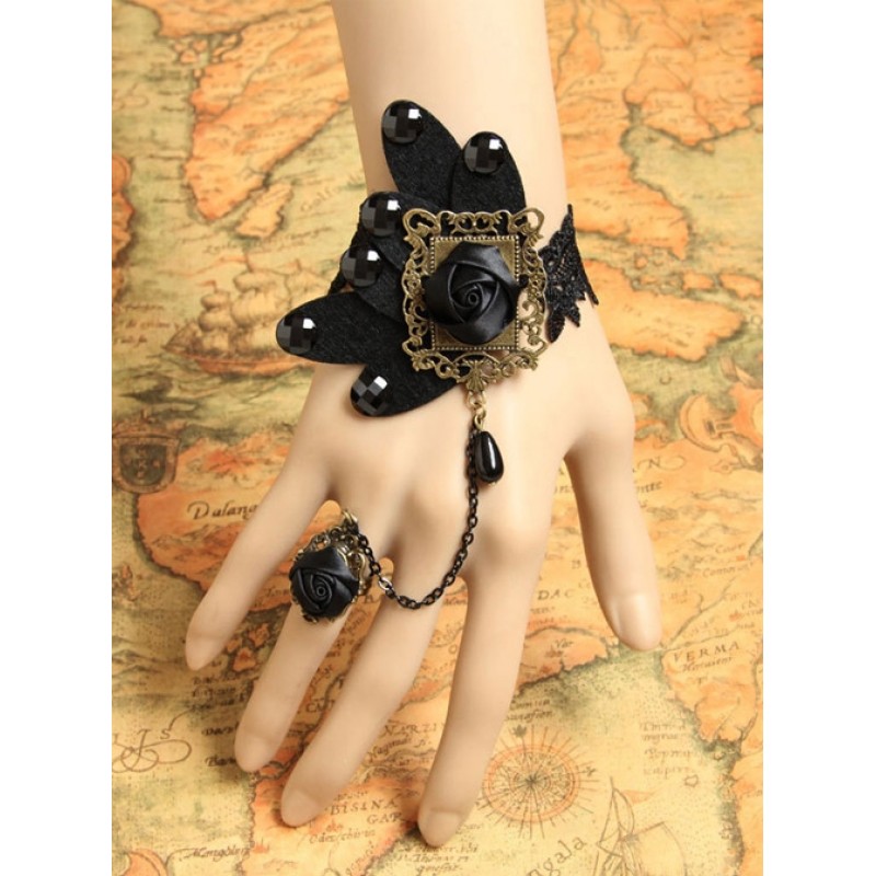 Black Butterfly Lace...