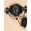 Gorgeous Black Lace Chain Lady Lolita Wrist Strap