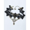 Retro Palace Black Lace Lady Lolita Necklace