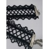 Gorgeous Black Delicate Lace Lolita Necklace
