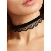 Black Romantic Lace Velvet Lady Lolita Necklace