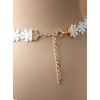 Christmas Gift Snowflake Pendant Lace Pearl Lolita Choker