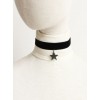 Black Five-pointed Star Gothic Lolita Neckband