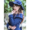 Vintage Elegance Imitation Cashmere Pearl Feather Women' Classic Lolita Hat