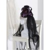 The Bride Doll Series Pearl Purple Gothic Lolita Crown Veil