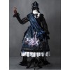 The Bride Doll Series Pearl Indigo Gothic Lolita Crown Veil