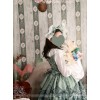Magic Tea Party Western Style Dress Workshop Series Printing Bowknot Lace Head Band
