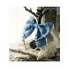 Magic Tea Party Western Style Dress Workshop Series Printing Bowknot Lace Head Band