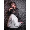 Rose Droplight Series Black Bowknot Gothic Lolita Headband