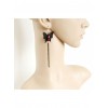 Chain Tassel Butterfly Handmade Women Lolita Earrings