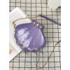 Cute Laser Seashell-shape Lolita Pearl Chain Shoulder Bag
