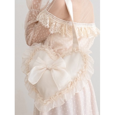 Autumn Dream Cute Ruffle Lolita Shoulder Bag