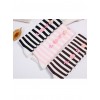 Cute Macaron Bowknot Printing Sweet Lolita Long Stockings