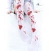 Halloween Bloodstain Printing Gothic Lolita Stocking