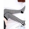 Christmas Classic Zebra Stripes School Lolita Long Stockings