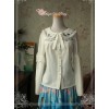 Magic Tea Party Rose Tea Party Series White Chiffon Long Sleeve Lolita Shirt