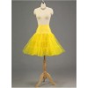 A-line Petticoat Retro Yellow Voile Lolita Skirt