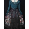 Alice's Christmas Series SK Classic Lolita Black Skirt