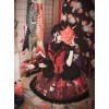 Hyakki Yako Red Leaf Sacrifice Series Navy Blue High Waist Lolita Skirt