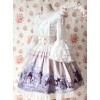 Sleeping Beauty Series Ivory Color High Waist Classic Lolita Skirt