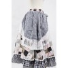 Beautiful Floral Double-Layer Terylene Lace Trim Lolita Skirt