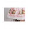 Bowknot Lace Strawberry Jam Sweet Lolita Skirt